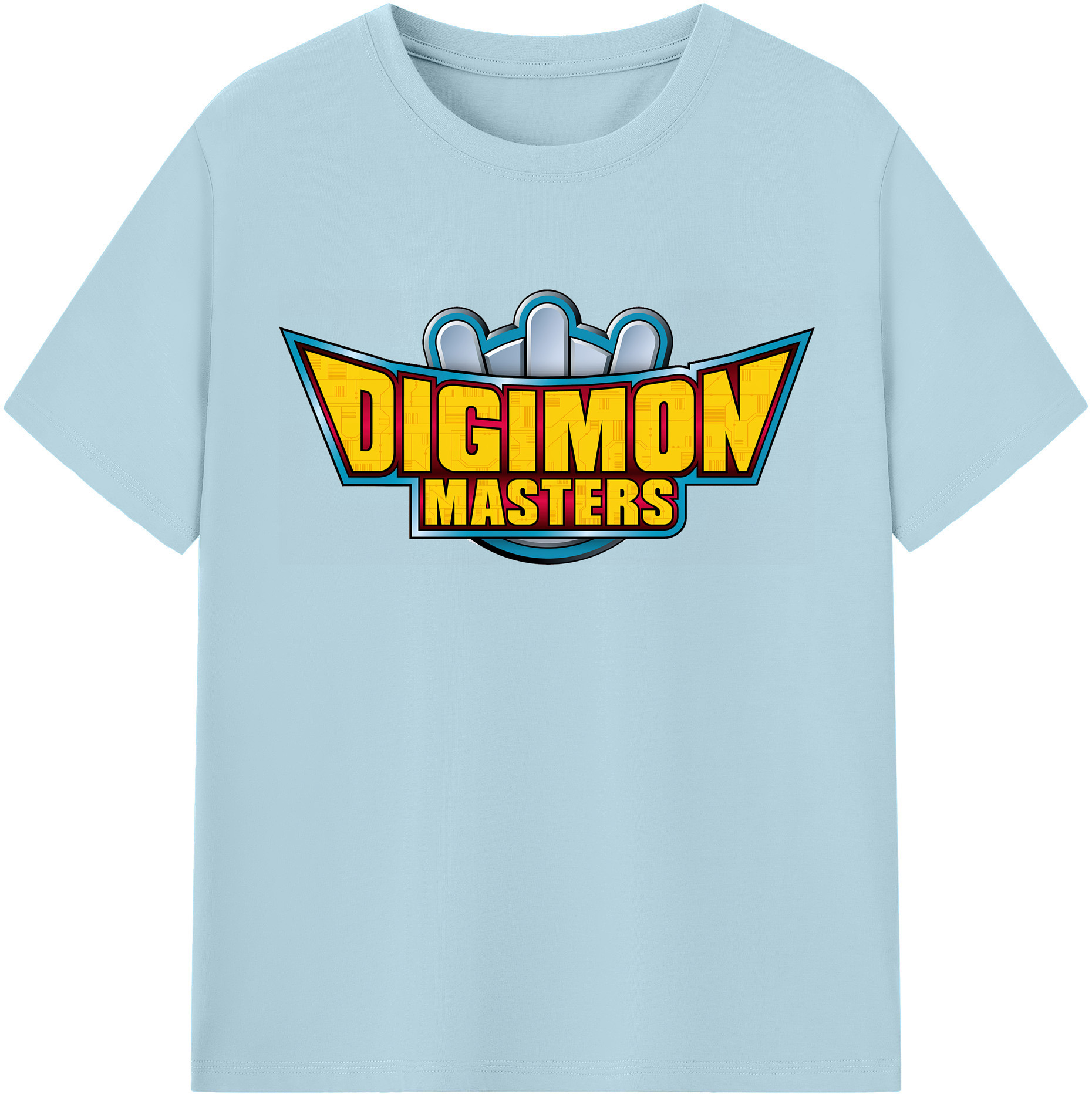 （画像用） Digimon デジタルモンスター/デジモン 綿100％半袖Tシャツ（フロントプリント）